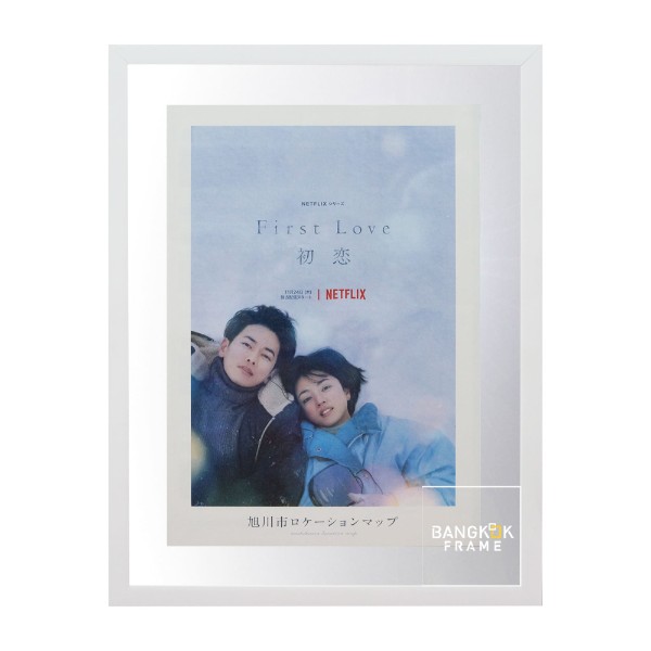 กรอบกระจก2ด้าน Double Clear Glass Frames